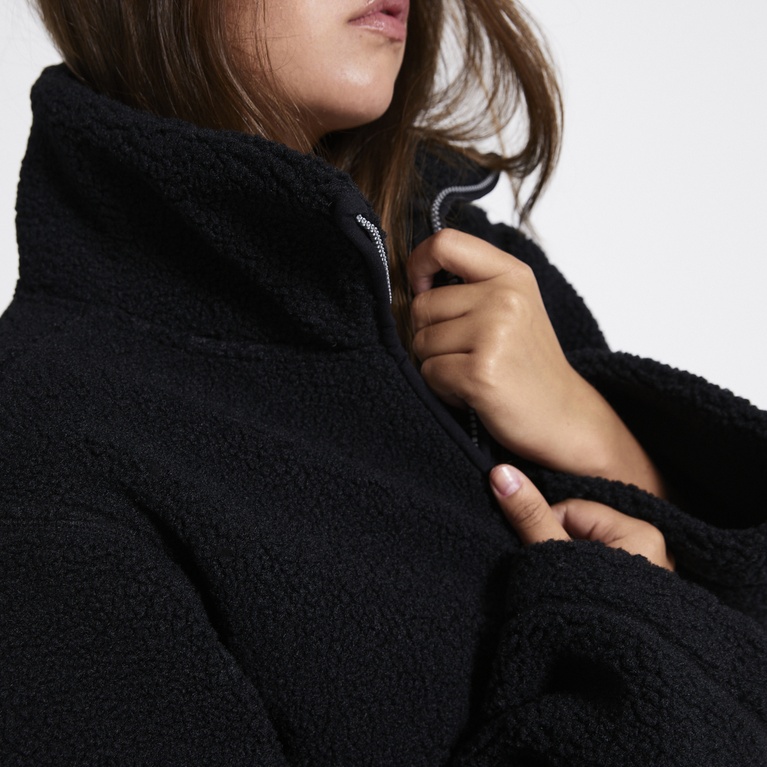 Pile jacket "Maxime" Black